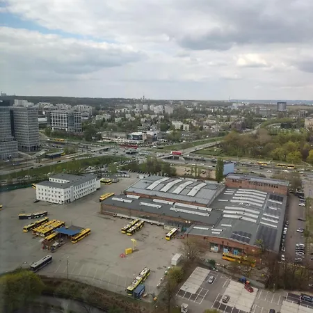 Comfortable 25th Floor In The Global Building, Fully Ac, Garage Included Appartement *