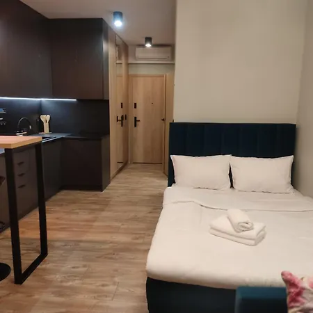 Апартаменты Comfortable 25th Floor In The Global Building, Fully Ac, Free Garage Катовице